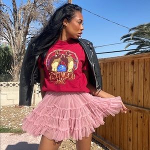 Vintage Fleetwood Mac concert touring tshirt